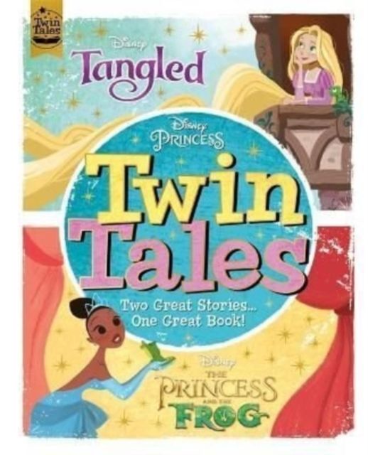 Disney Princess Twin Tales Tangled / The Princess & The Frog by Walt
